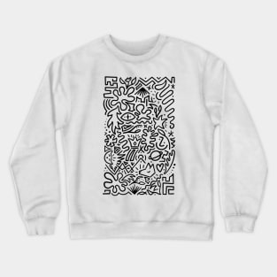 Pattern X Vertical Crewneck Sweatshirt